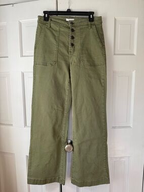 LC Lauren Conrad Olive Green Casual Pants